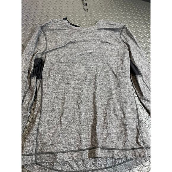 Men's Lululemon Surge‎ Warm Crew *Silver, HDS Grey/Gray, Size L Long Sleeve - Picture 2 of 7